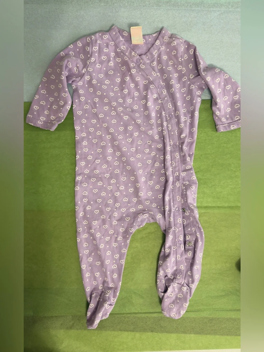 Baby Footed Pajamas. 3 pieces.